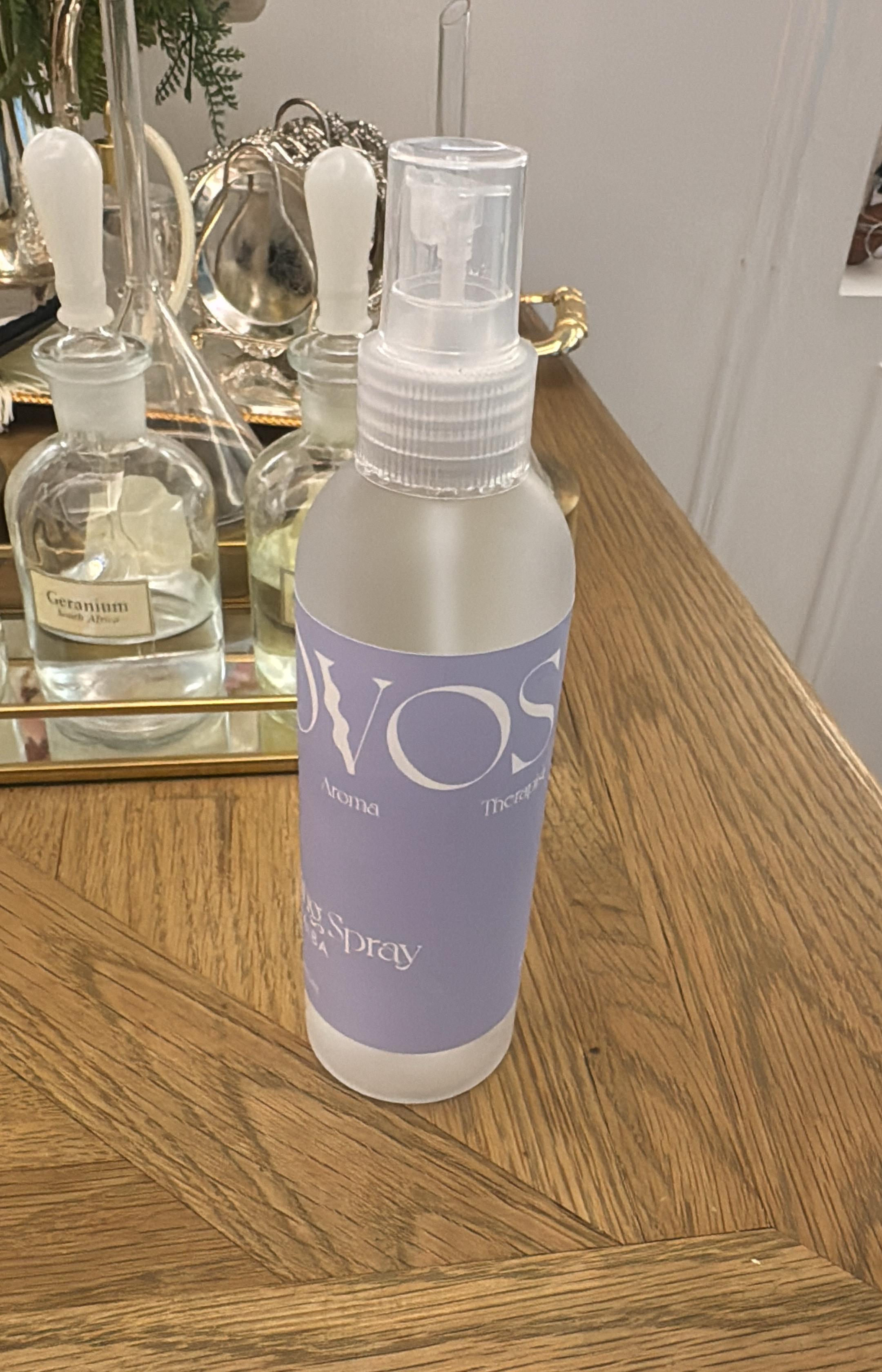SOVOS 有機香薰消毒噴霧 200ML (白蘭花/橙花/雪松岩蘭草/快樂鼠尾草/白玫瑰）