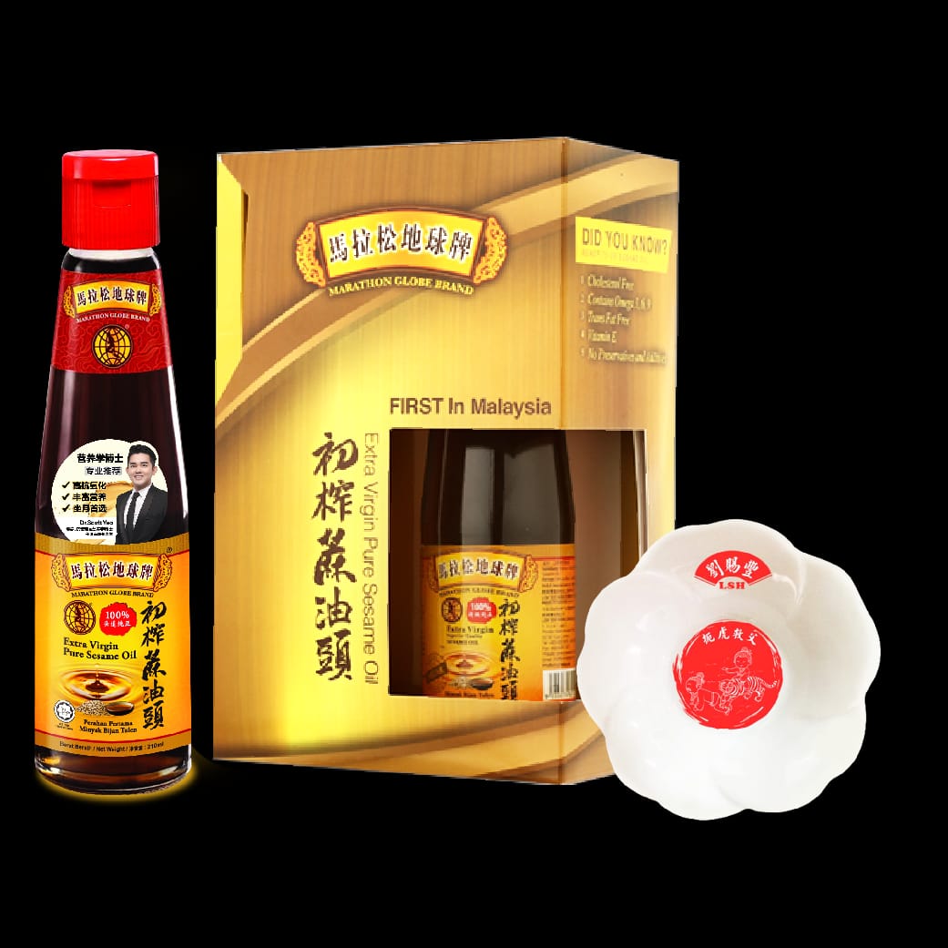 馬拉松地球牌 - 初榨麻油頭 210g