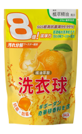 泰利亨 橘油洗衣球(34入/袋)272g/包