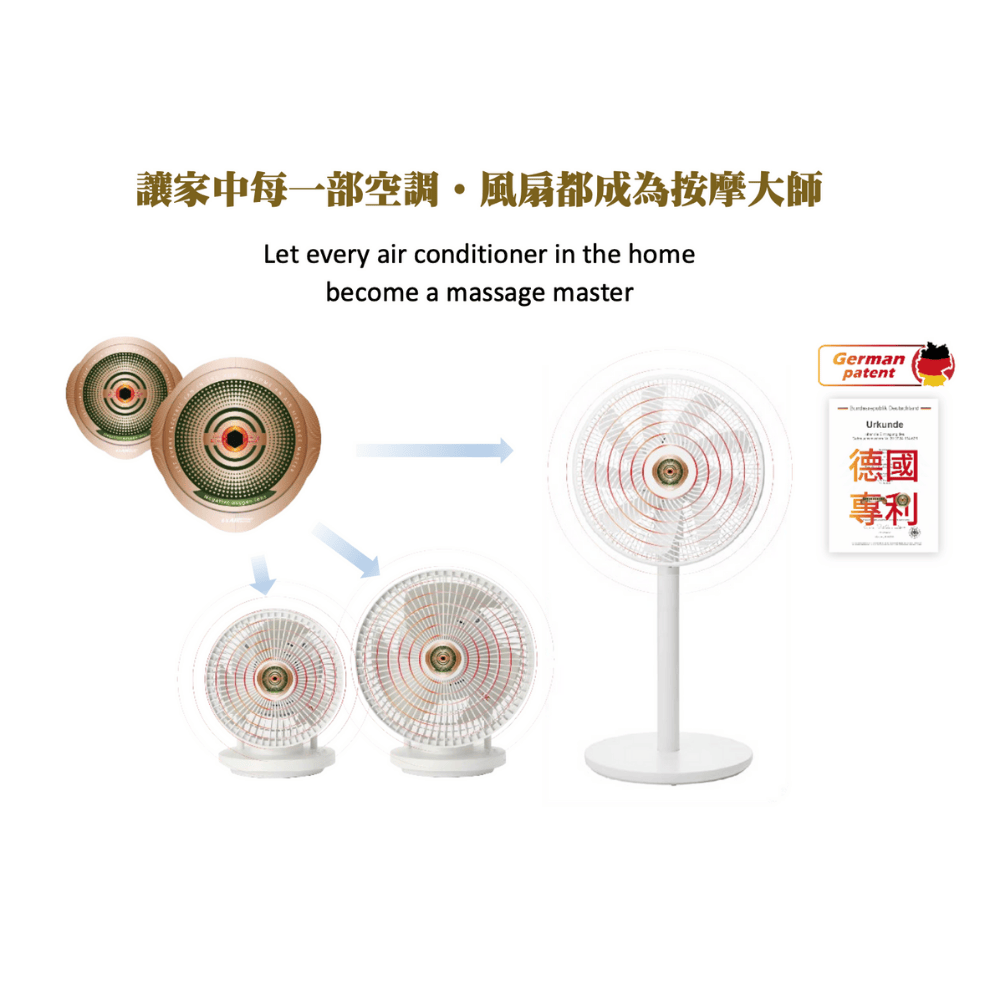 健鎂力 - AIR MASSAGE MASTER 負氧離子空氣按摩體感裝置