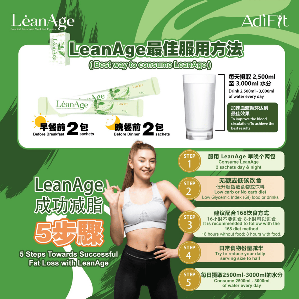 LEANAGE - 瘦身 (1盒30條)