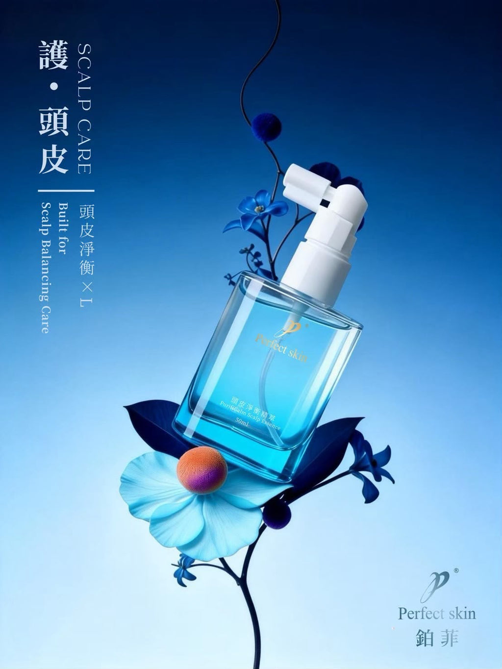 台灣鉑菲 Perfect Skin 頭皮淨衡精萃 50ml