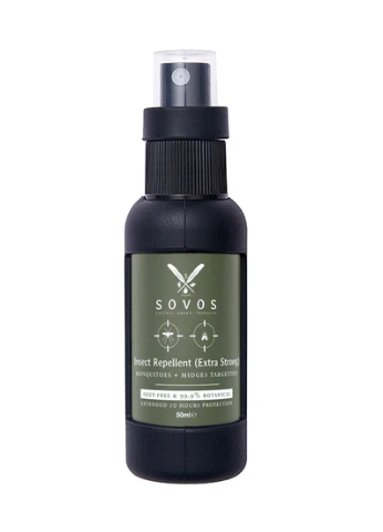 SOVOS 有機驅蚊蠓噴霧（戶外特強配方）50ml