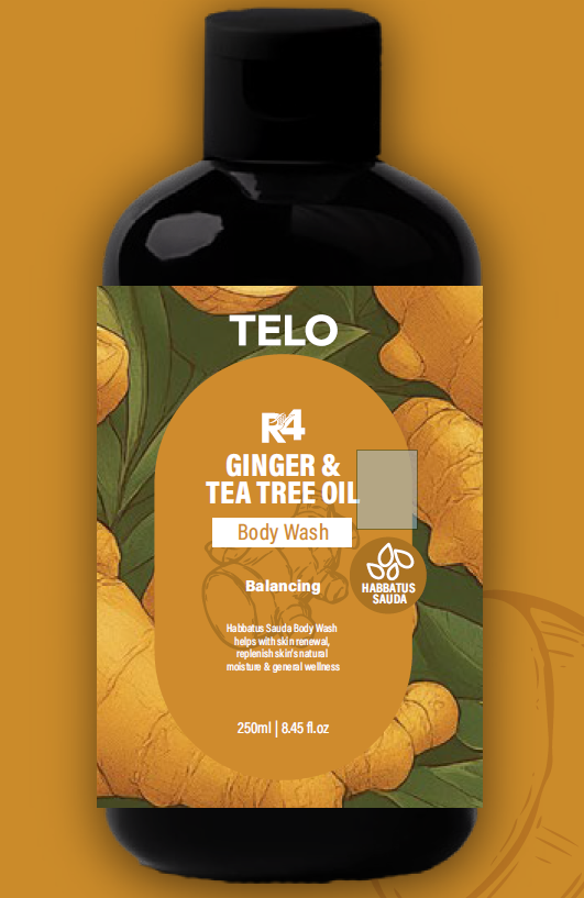 Telo R4能量抗氧化沐浴露系列Telo R4 生薑＆茶樹沐浴露250ml
