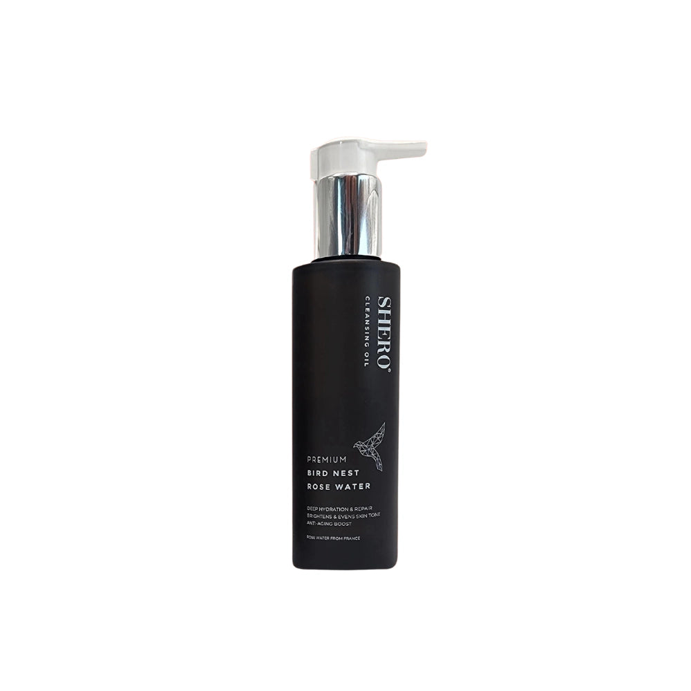 Shero Cosmetics 燕窩玫瑰水卸妝油150ML (Made in Malaysia)