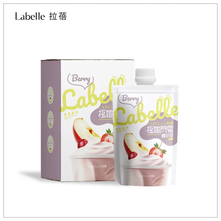 拉蓓 極孅閃電輕奶昔（1盒6包） 莓果風味35g